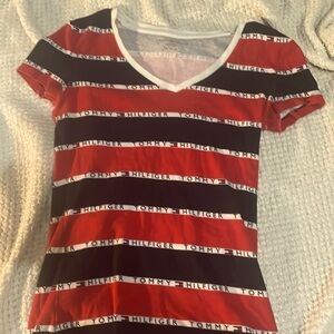 Tommy Hilfiger T-Shirt size XS red white and blue